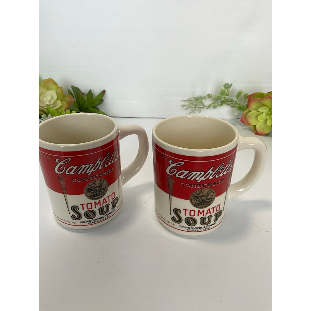 Vintage McCoy Campbell's Condensed Soup Mug Set of 2 - Picture 3 of 6